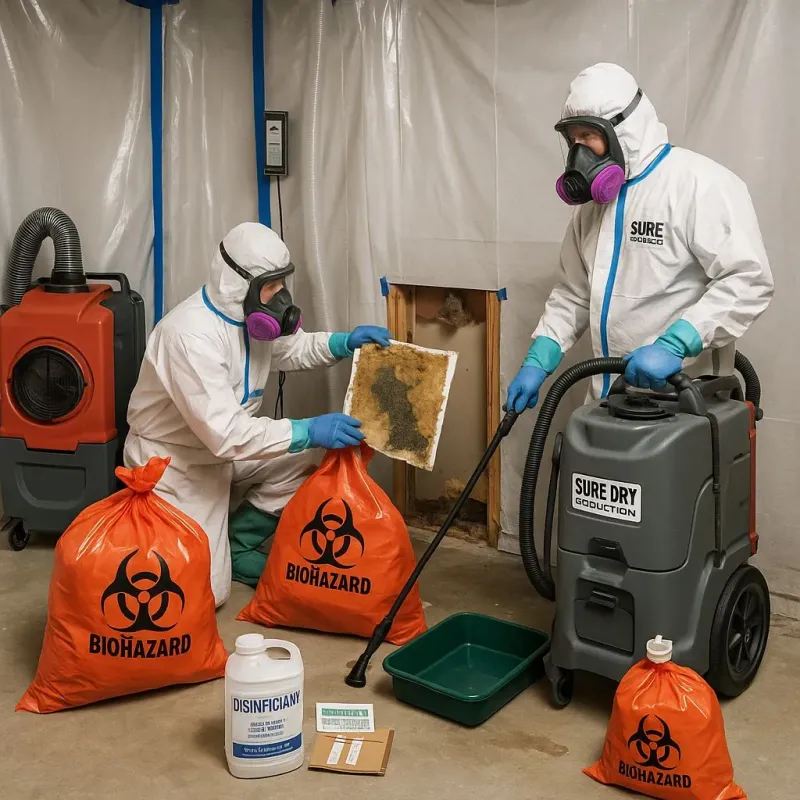 Contaminated Water Handling Protocols process in East Douglas, MA